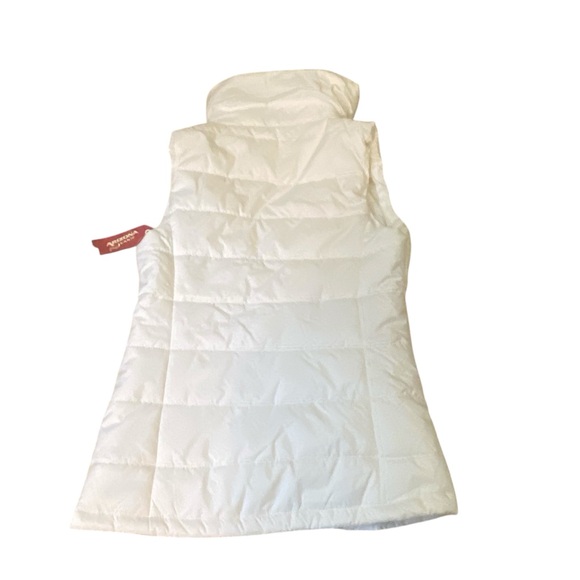 Arizona Jean Company White Puffer Vest NWT - Picture 2 of 6